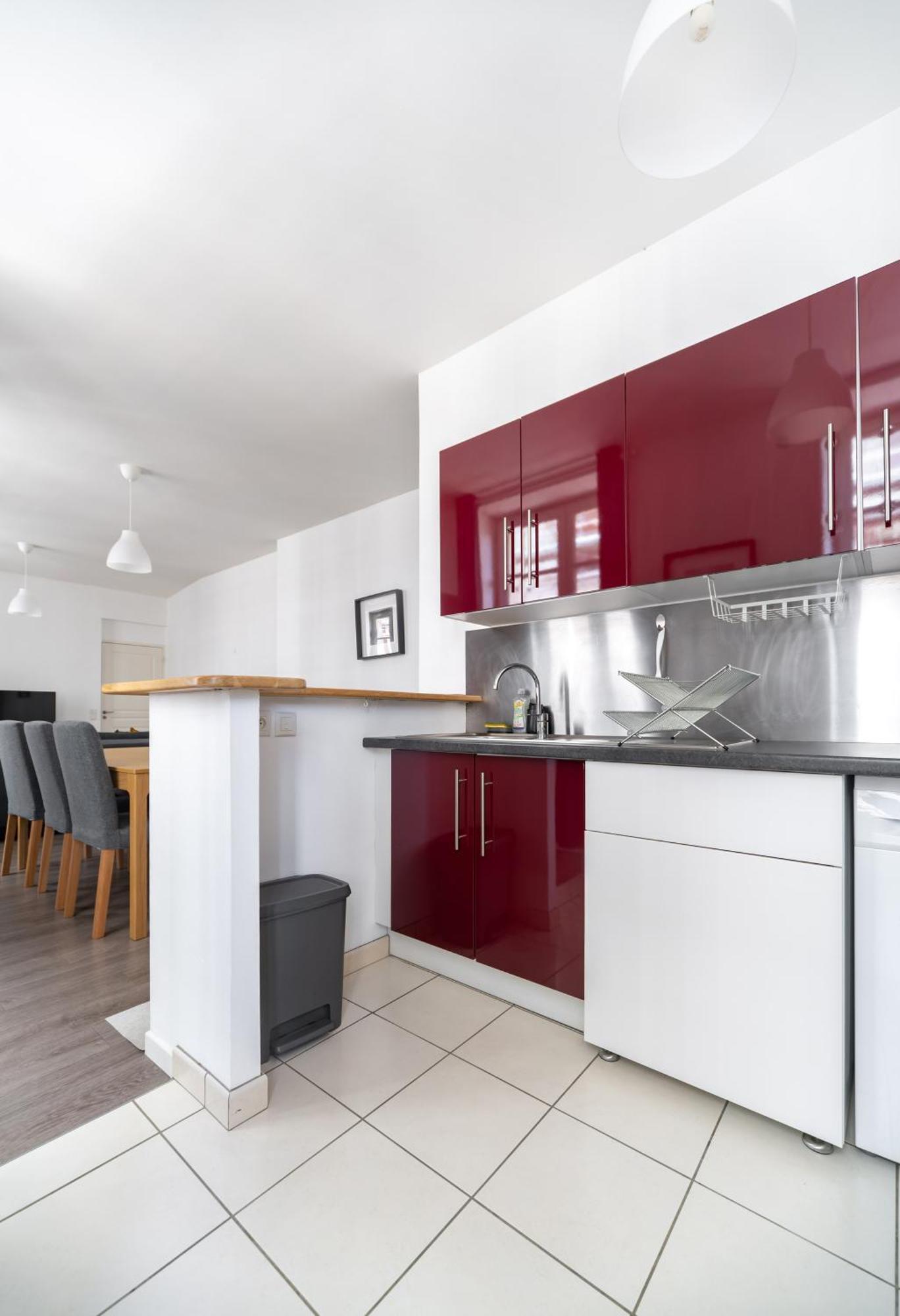 Le Brit - Grand Appartement Design, 3 Chambres, Centre Ville Віші Екстер'єр фото